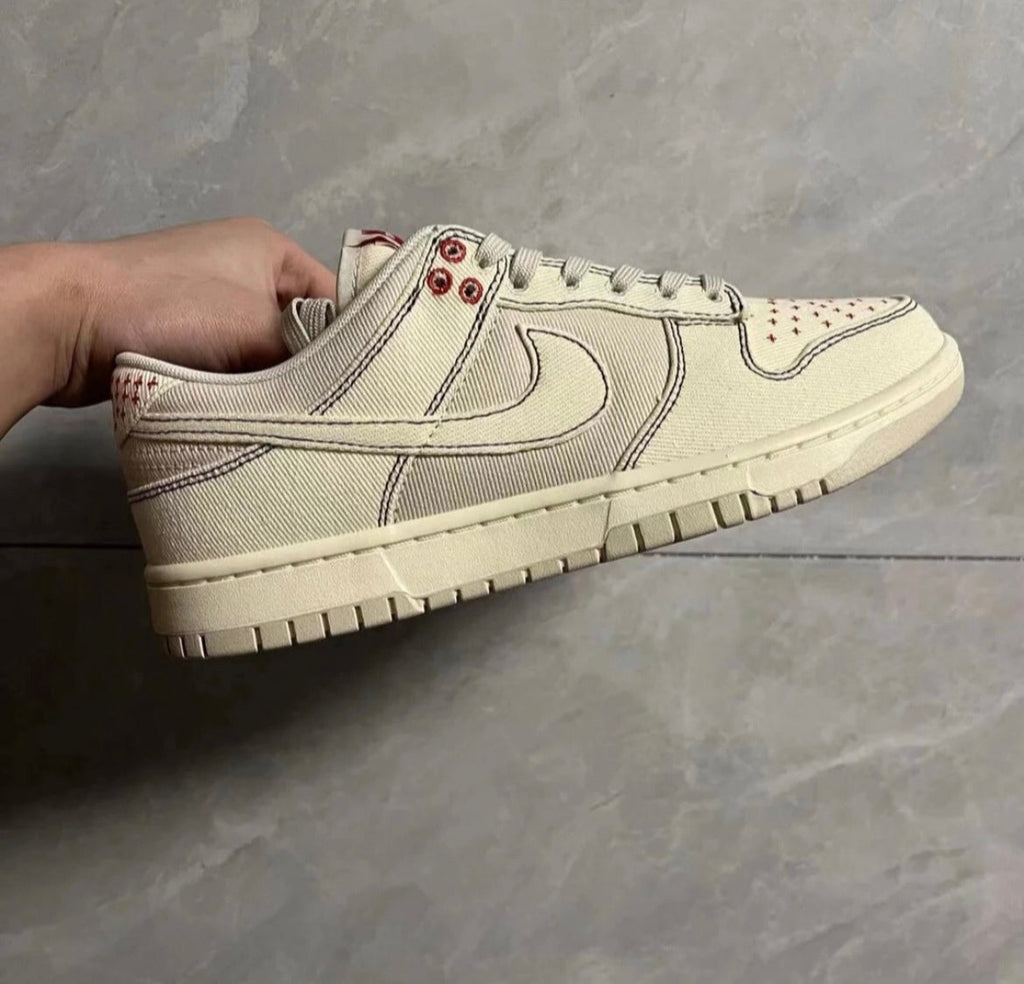 Nike Dunk Low Light Orewood Sneakers in Brown DV0834-100 - product image from the listing.