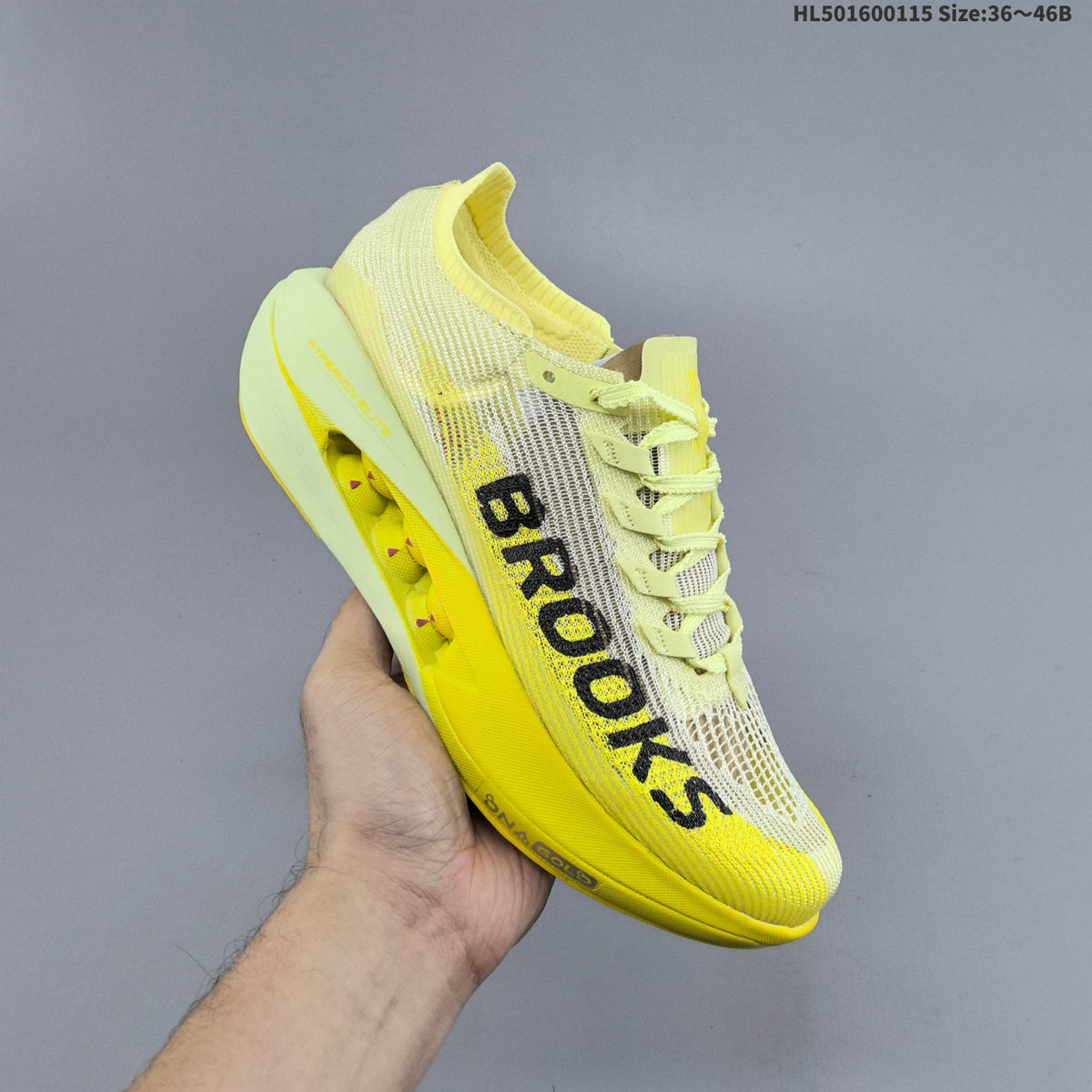 Brooks Hyperion Elite 5 Road Racing Shoes for Running - product image from the listing.