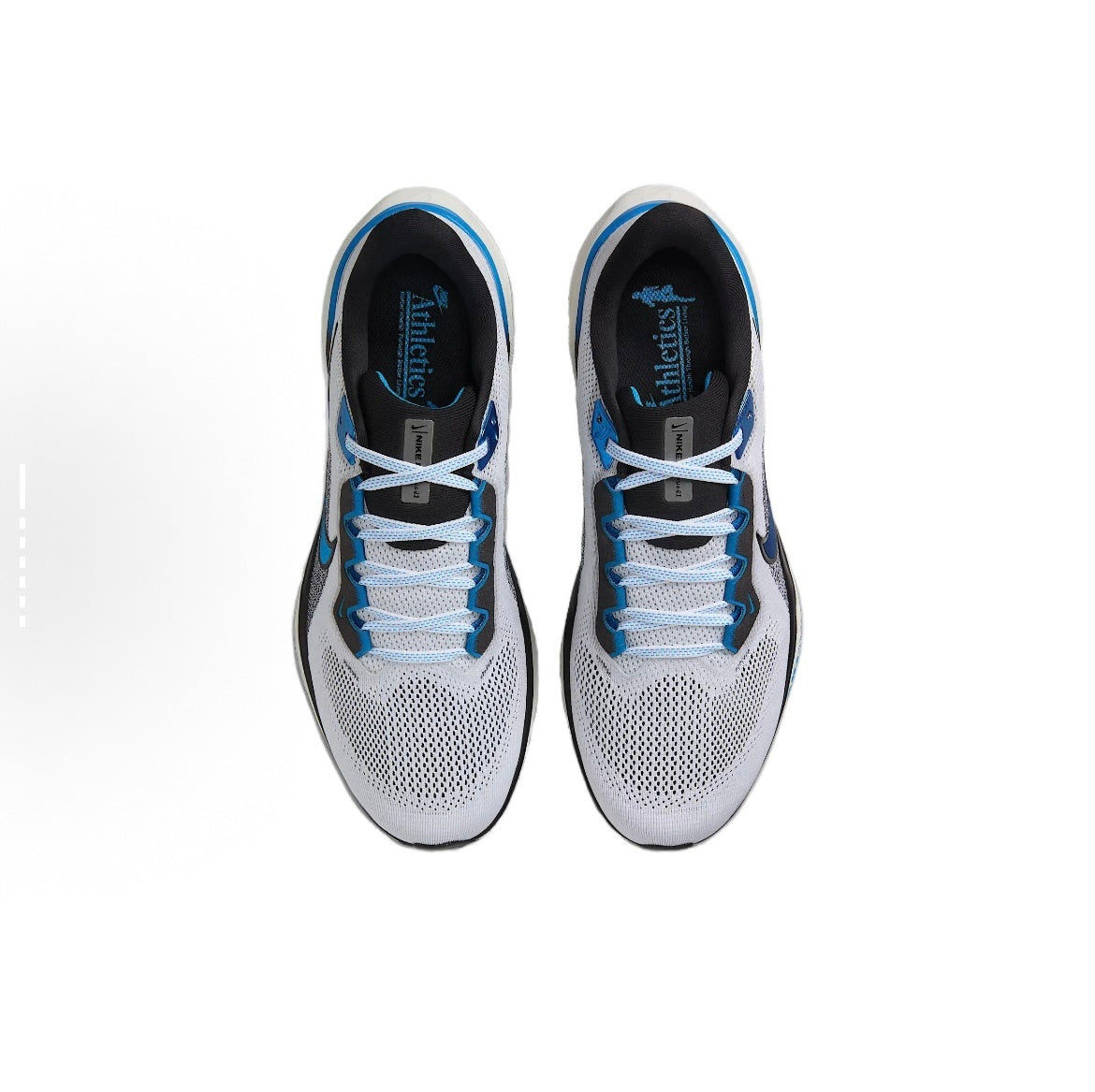 Nike Pegasus 41 Running Shoes in White Blue HV5218-100 - product image from the listing.