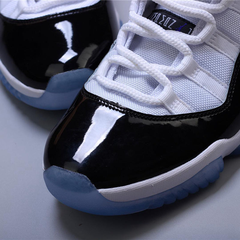 Air Jordan 11 Concord Black White Sneakers - product image from the listing.