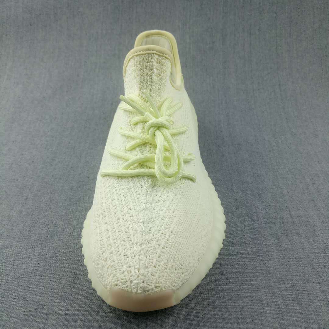 Yeezy 350 V2 Butter Trainers - product image from the listing.