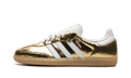 Women's Samba OG "Cracked Metallic Pack - Gold" KI5719 - product image from the listing.
