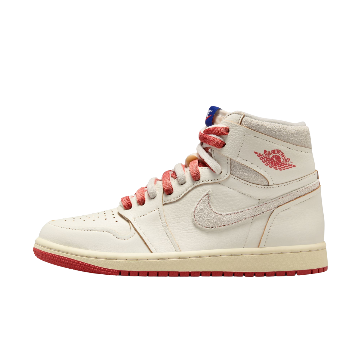 Air Jordan 1 High OG (Sail/cinnabar-light Bone) for Women - product image from the listing.