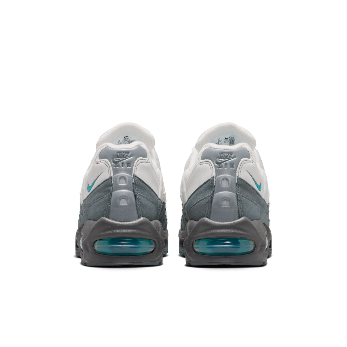Summit White/Dusty Cactus - Nike Air Max 95 Big Bubble - product image from the listing.