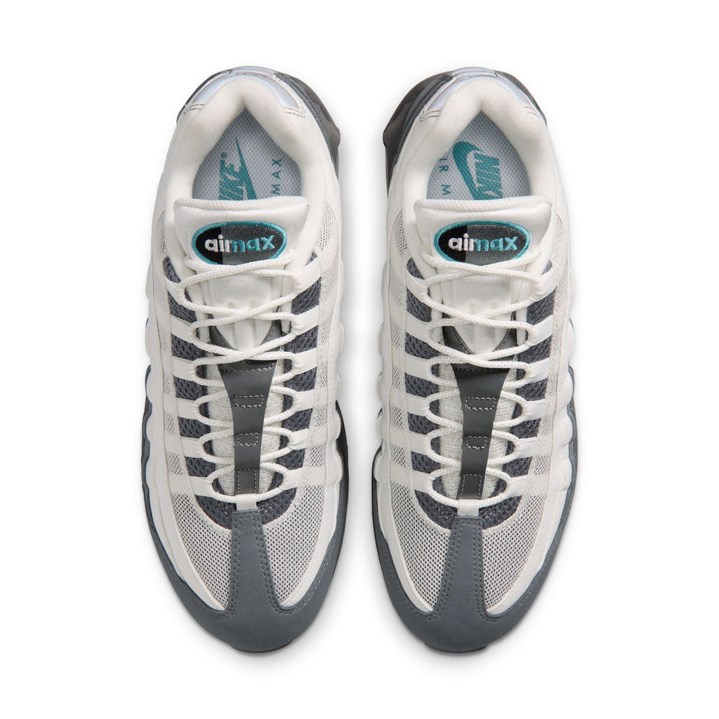 Summit White/Dusty Cactus - Nike Air Max 95 Big Bubble - product image from the listing.