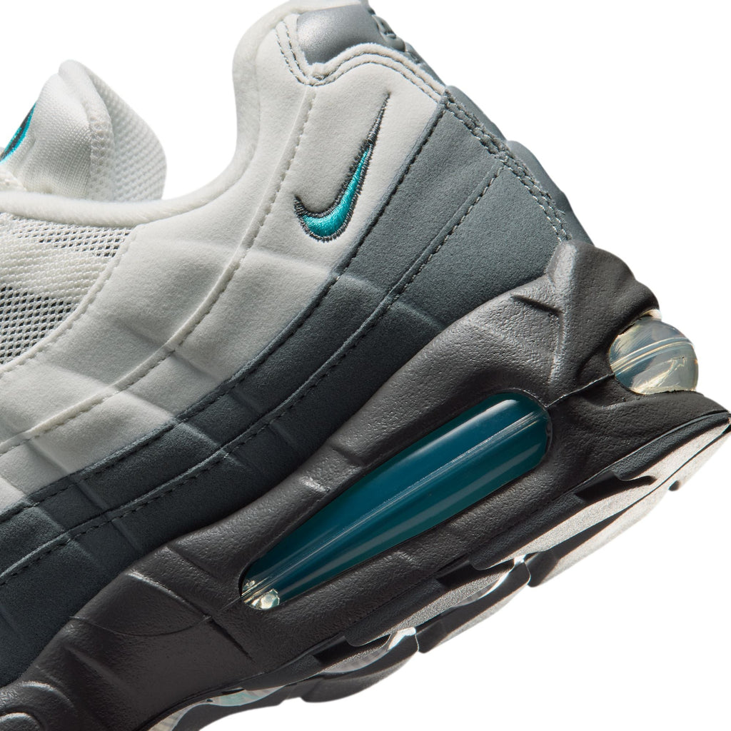 Summit White/Dusty Cactus - Nike Air Max 95 Big Bubble - product image from the listing.