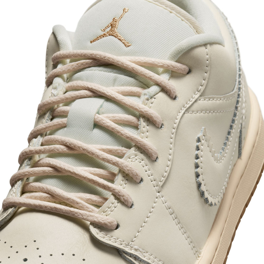 Chalk/Chalk-Metallic Gold-Pearl White - Air Jordan 1 Low SE - product image from the listing.