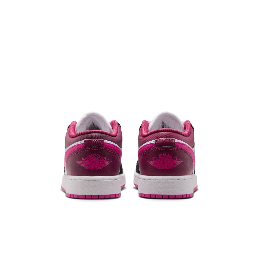 Off Noir/ Desert Pink-White - Air Jordan 1 Low SE (GS) - product image from the listing.