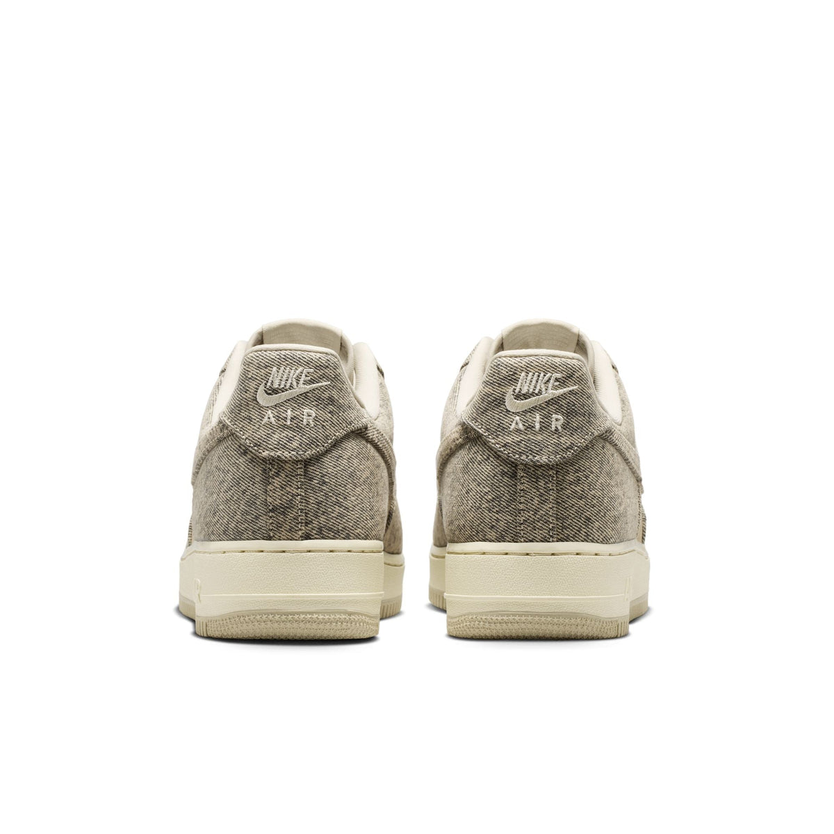 "Denim" Air Force 1 '07 LV8 (Desert Khaki/Desert Khaki) - product image from the listing.