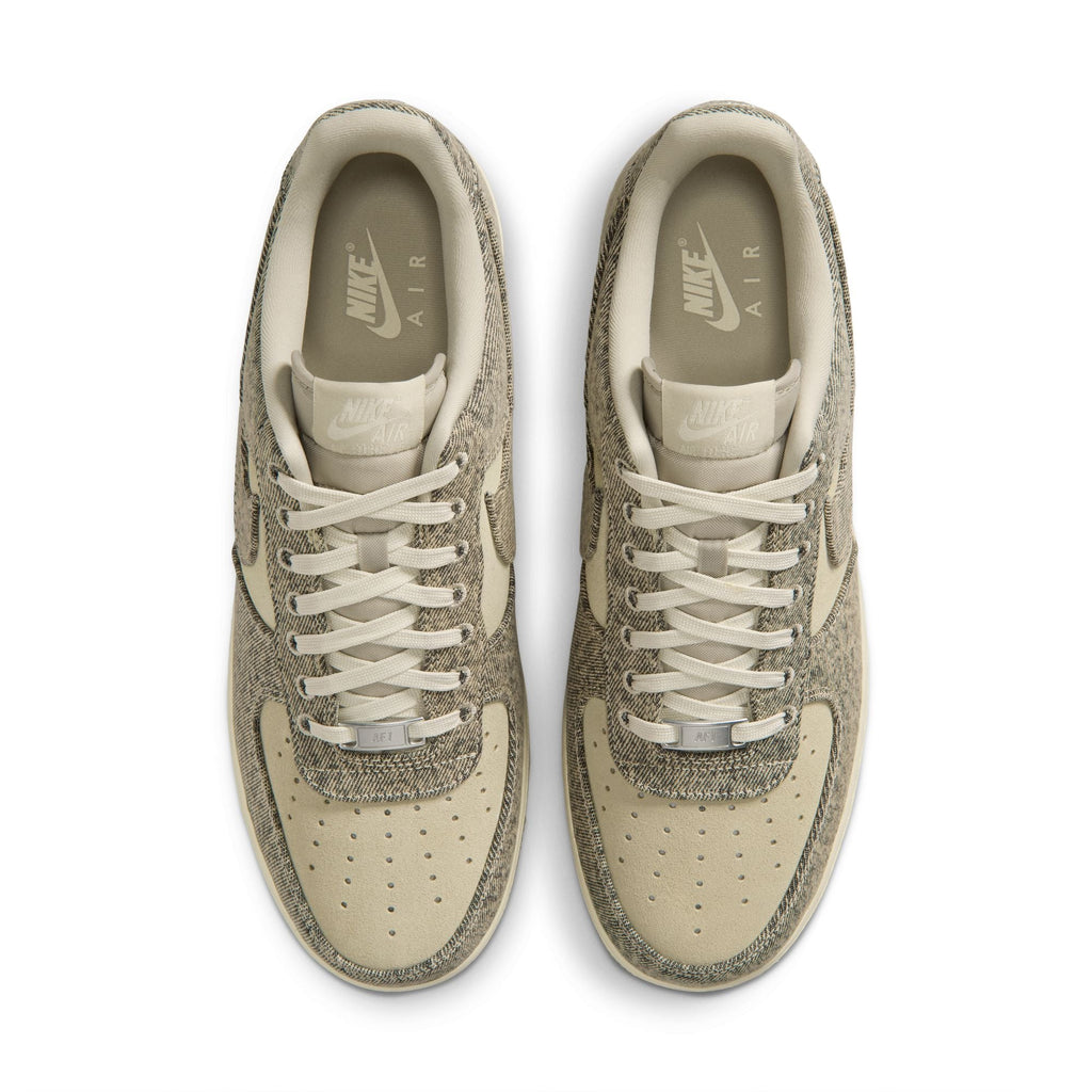 "Denim" Air Force 1 '07 LV8 (Desert Khaki/Desert Khaki) - product image from the listing.