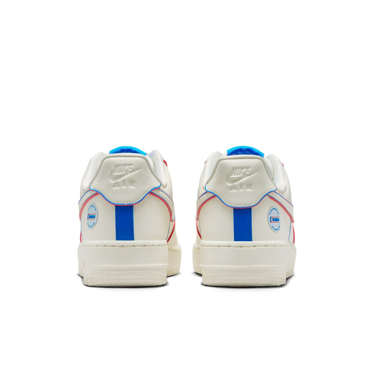 Women's Nike Air Force 1 '07 WNBA 30th (Sail/Multi-Color-Action Red) - product image from the listing.