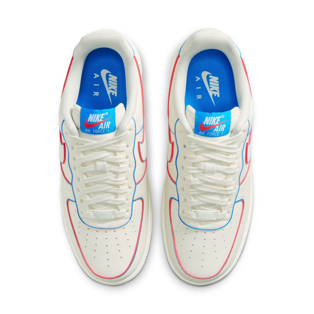 Women's Nike Air Force 1 '07 WNBA 30th (Sail/Multi-Color-Action Red) - product image from the listing.