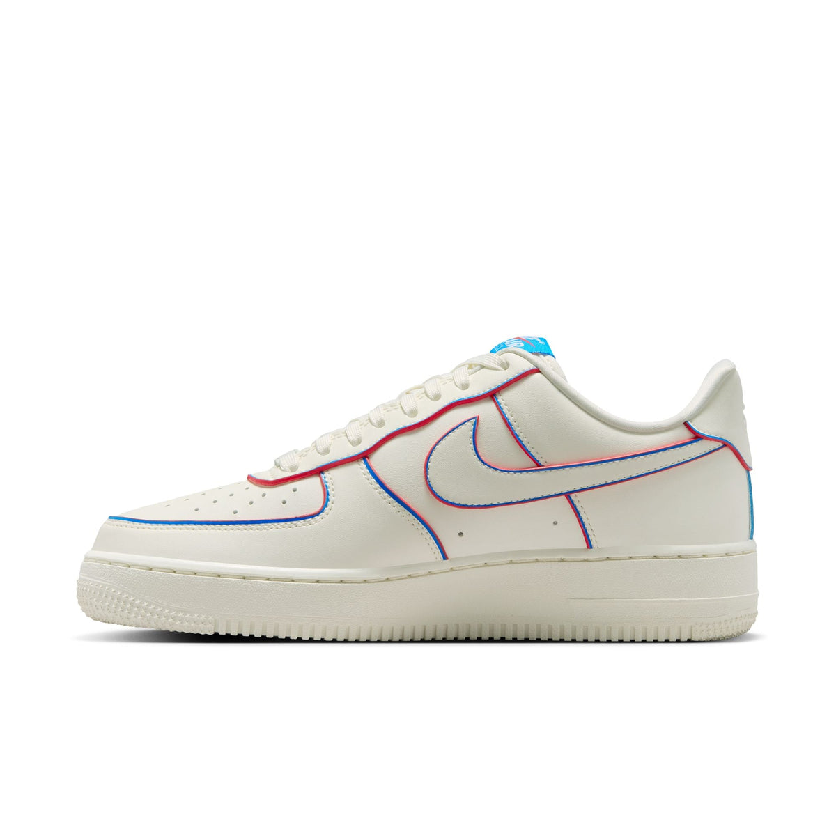 Women's Nike Air Force 1 '07 WNBA 30th (Sail/Multi-Color-Action Red) - product image from the listing.
