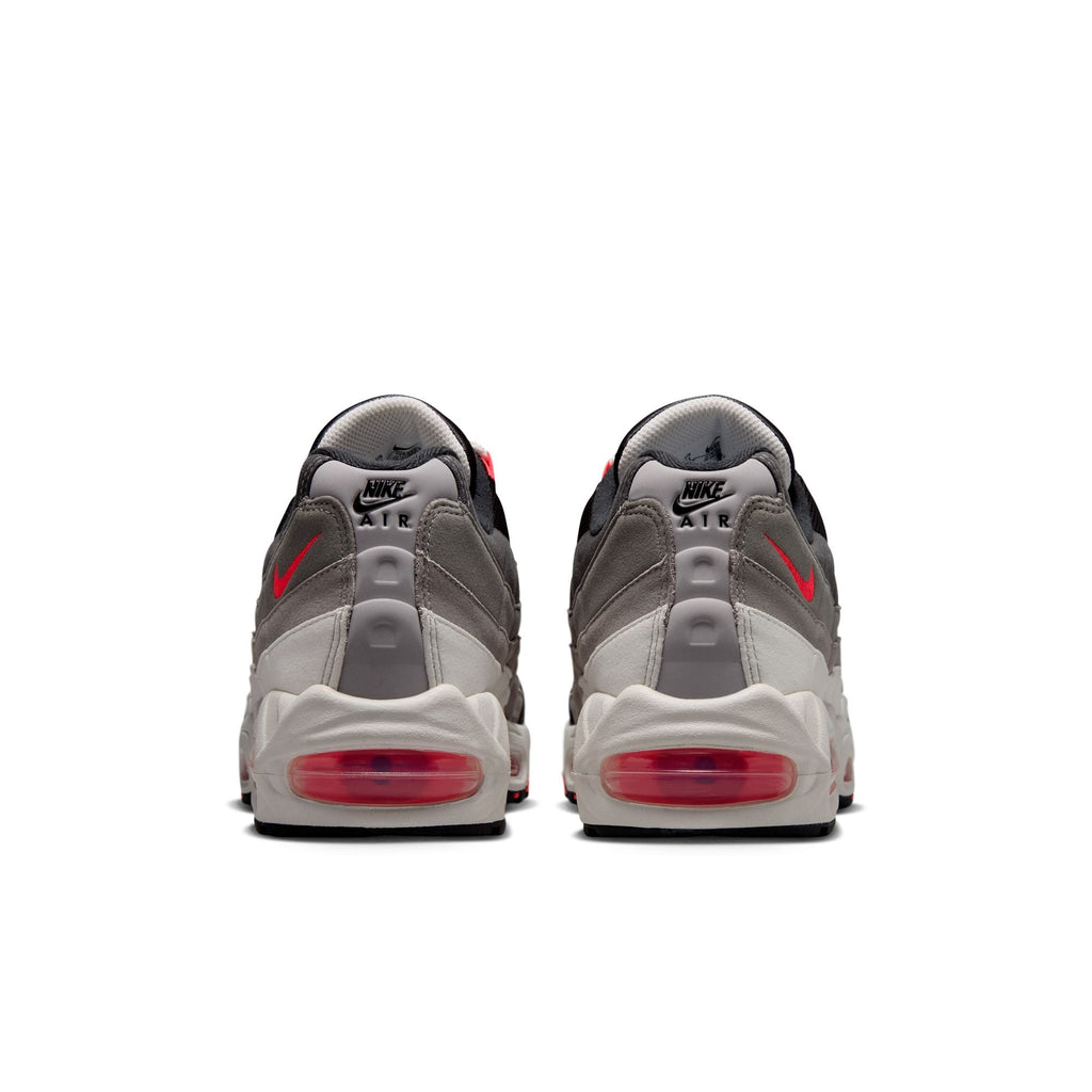 Anthracite/Solar Red-LT Graphite - Nike Air Max 95 Big Bubble PRM - product image from the listing.