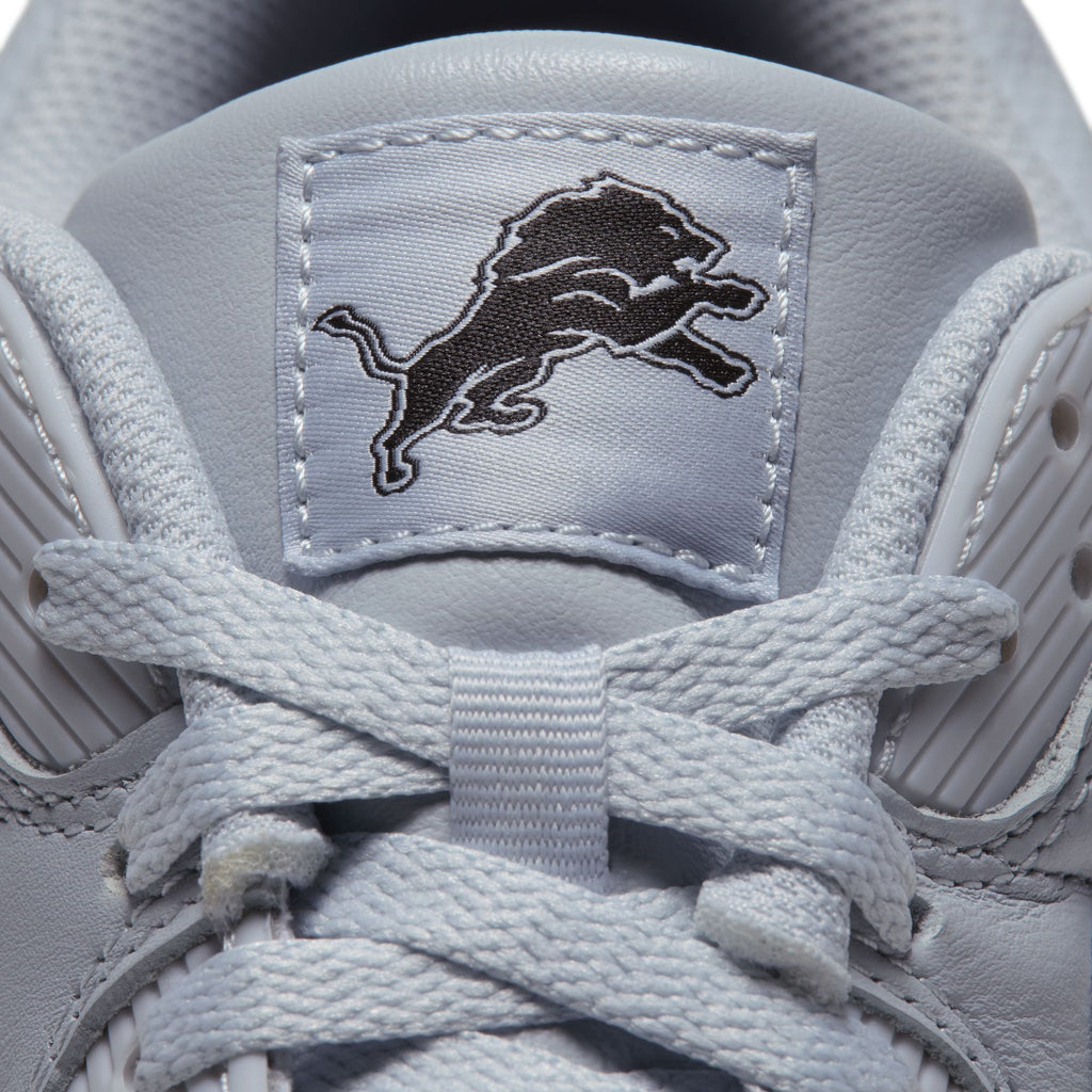 Field Silver/Blue Spark-Black - Nike NFL Rivalry Air Max 90 LIONS - product image from the listing.