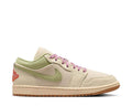 "Olive Aura" Air Jordan 1 Low SE W - product image from the listing.
