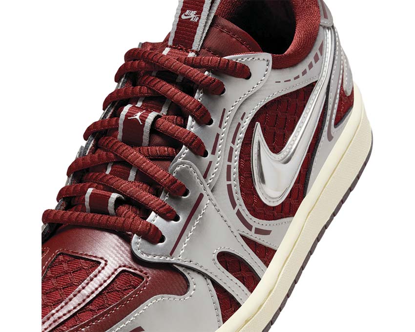 "Dart Team Red" Air Jordan 1 Method of Made Low V3 - product image from the listing.