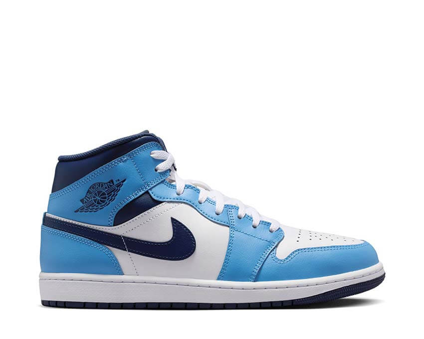 "University Blue" Air Jordan 1 Mid - product image from the listing.