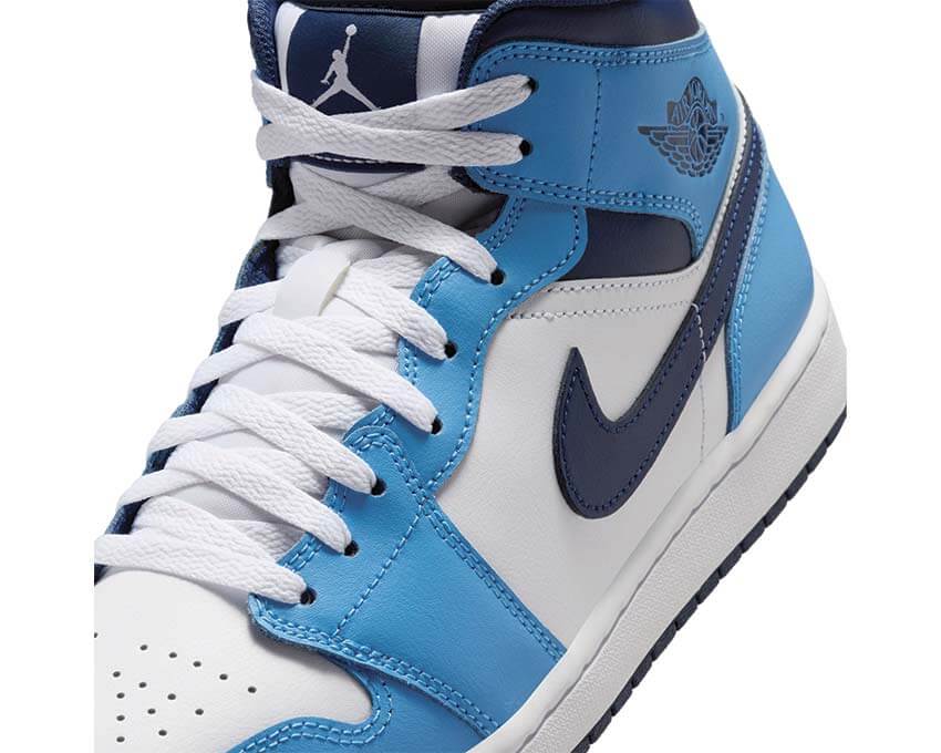 "University Blue" Air Jordan 1 Mid - product image from the listing.