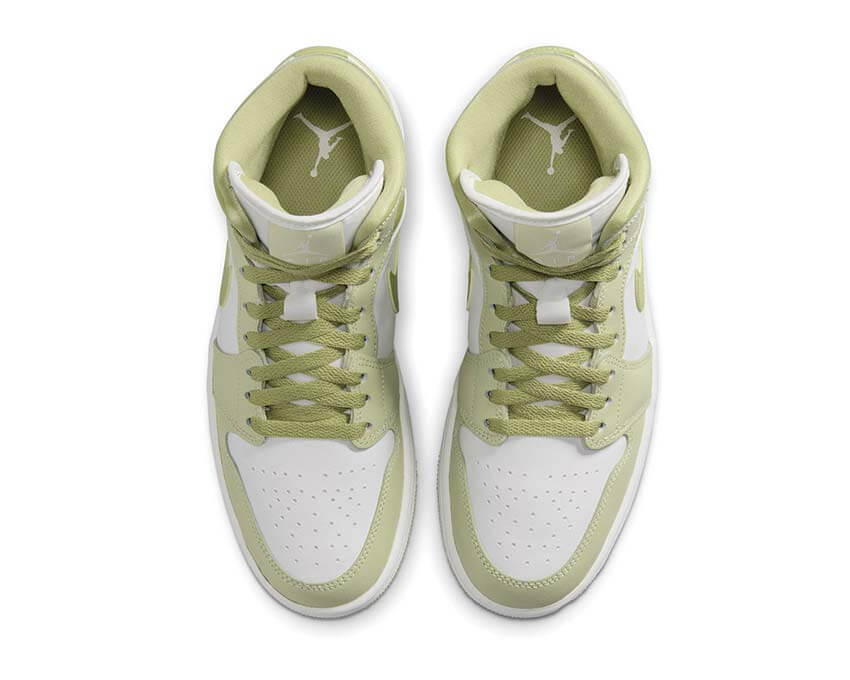 "Olive Aura" Air Jordan 1 Mid W - product image from the listing.