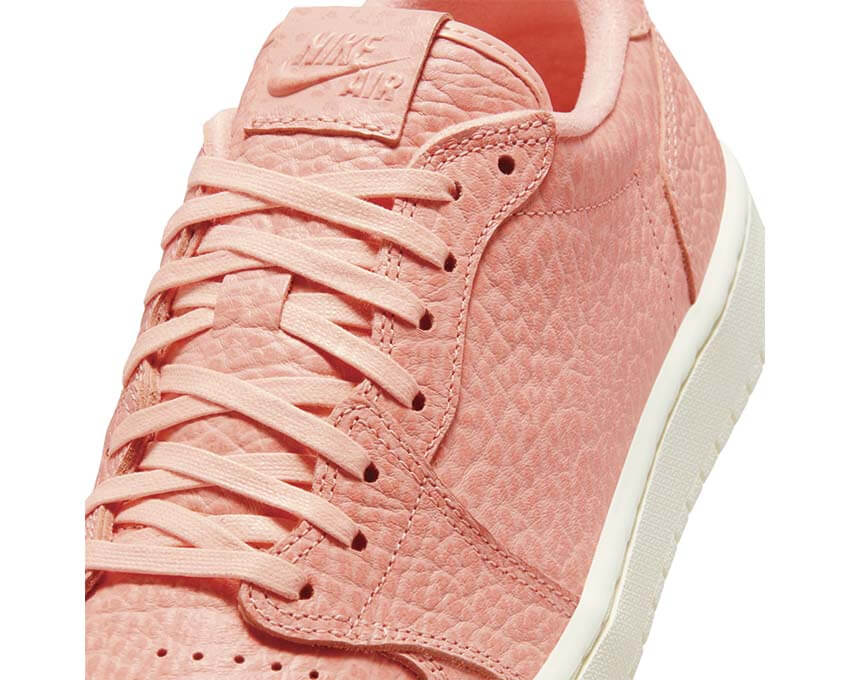 "Arctic Orange" Air Jordan 1 Retro Low No Swoosh - product image from the listing.