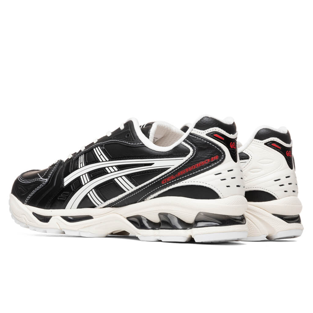 Gel-Kayano 14 in Black/Cream - product image from the listing.