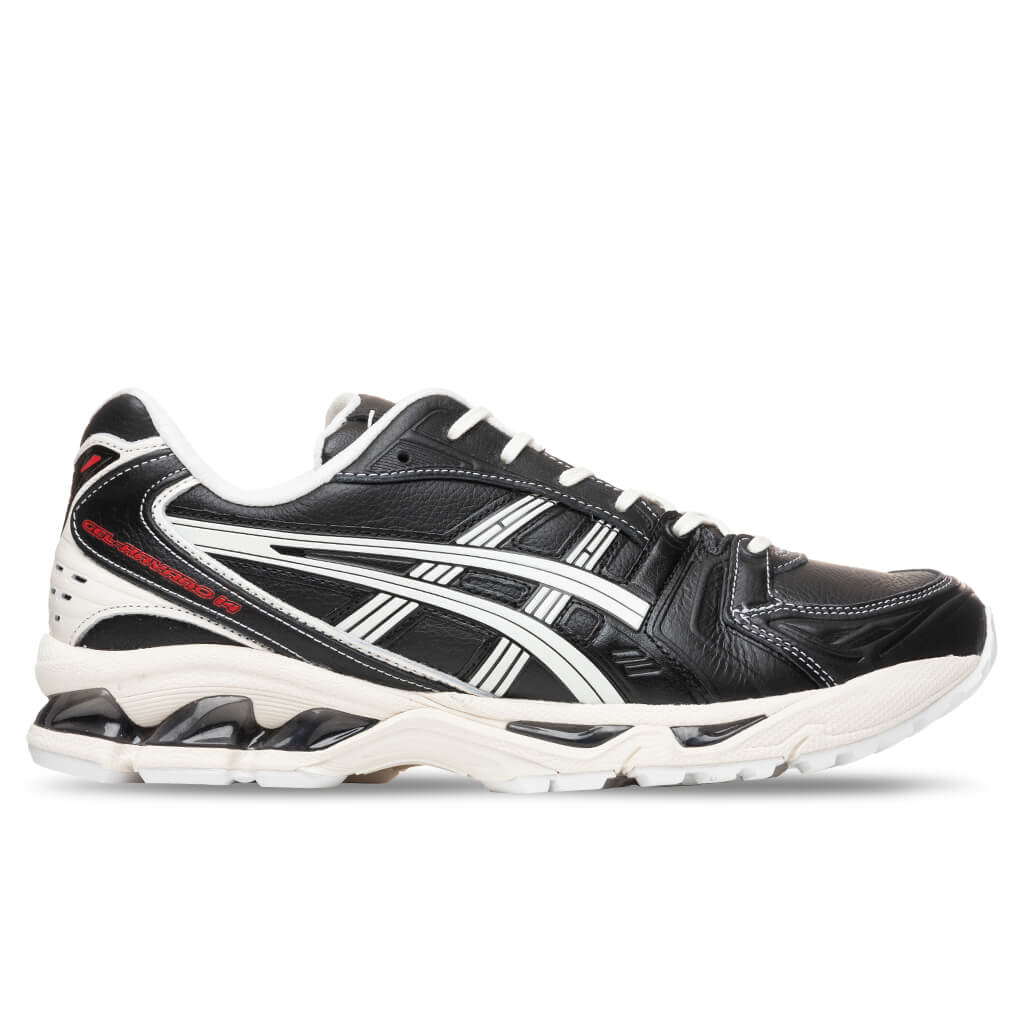 Gel-Kayano 14 in Black/Cream - product image from the listing.