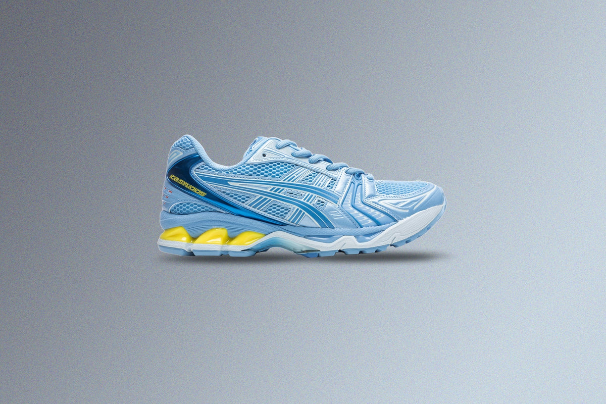 Blue Bell/Blue Coast - Asics x Ice Studios Gel-Kayano 14 - product image from the listing.