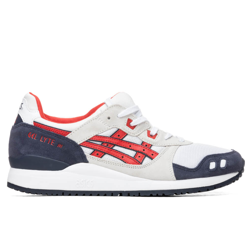 White/Classic Red - Gel-Lyte III OG - product image from the listing.