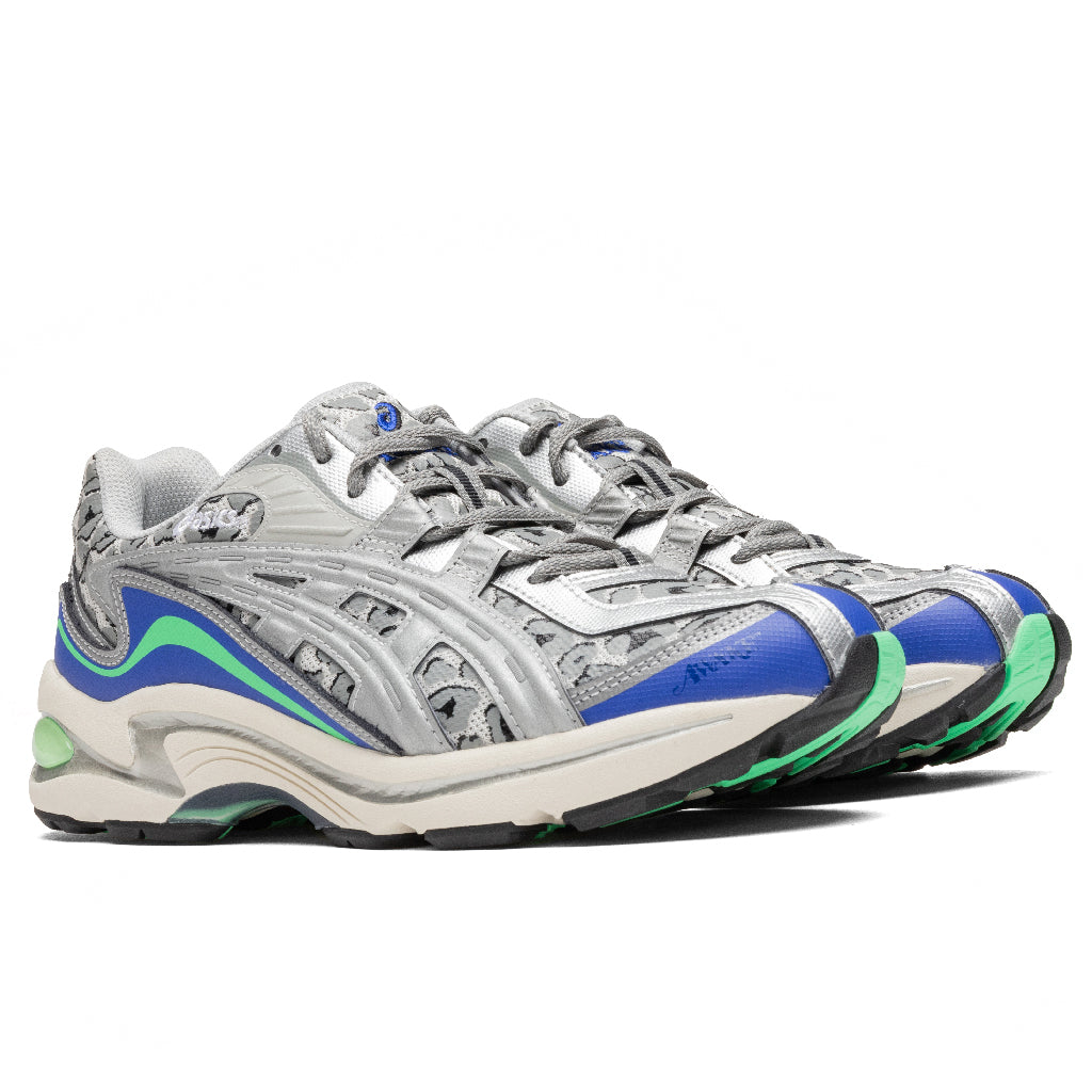 Asics x Awake NY Gel-Preleus in Cool Grey/Silver - product image from the listing.