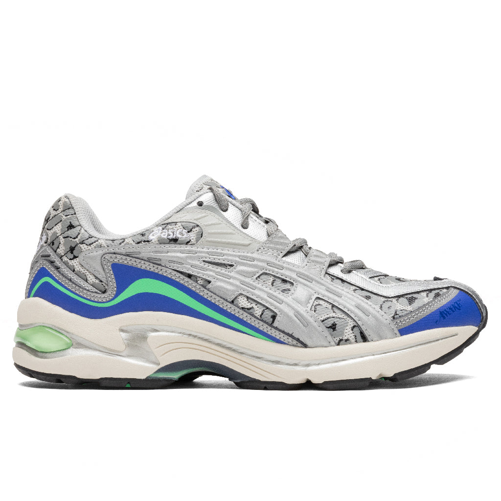 Asics x Awake NY Gel-Preleus in Cool Grey/Silver - product image from the listing.