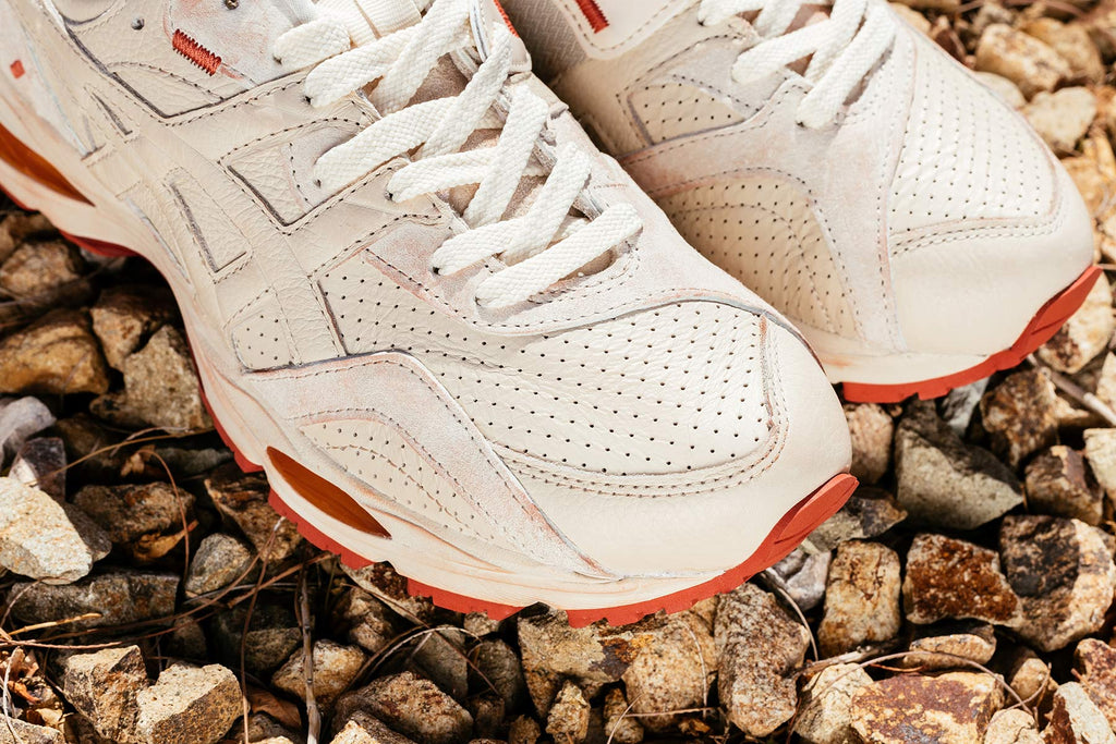 Angora - Asics x Denim Tears Gel-MC Plus - product image from the listing.