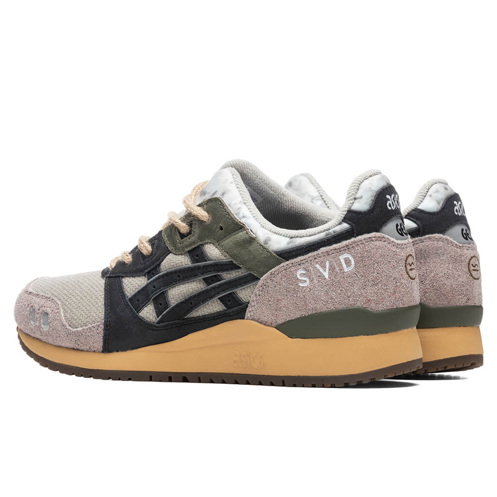 Asics x SVD Gel-Lyte III OG in Beige/Black - product image from the listing.
