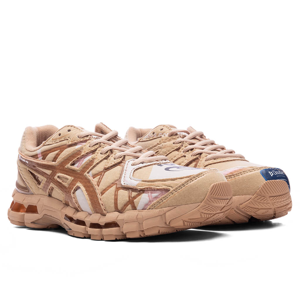 "Cardboard" Asics x doublet Gel-Kayano 20 Sand - product image from the listing.