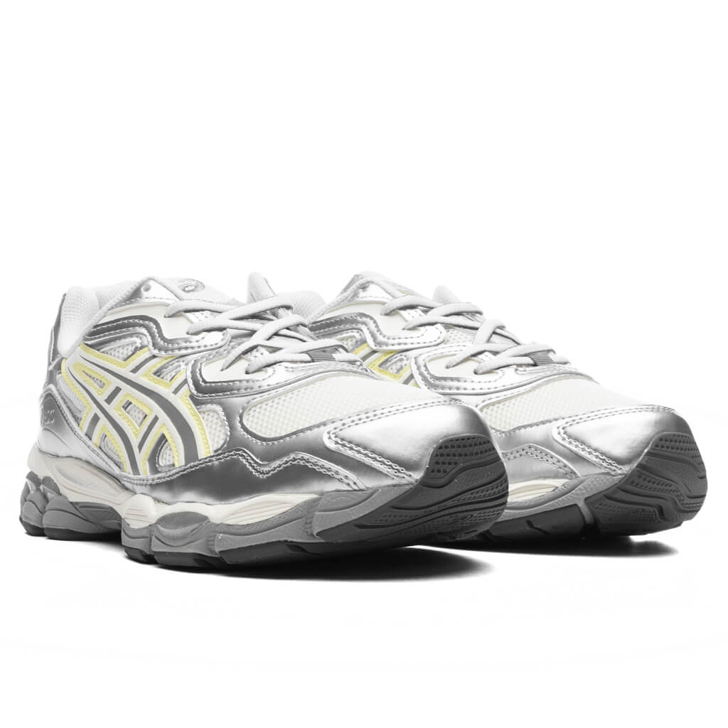 Asics x EMMI Gel-NYC - White/Huddle Yellow for Women - product image from the listing.
