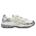 Asics x EMMI Gel-NYC - White/Huddle Yellow for Women - product image from the listing.