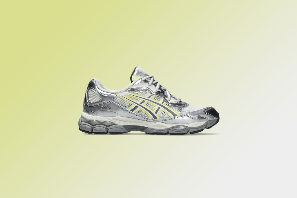 Asics x EMMI Gel-NYC - White/Huddle Yellow for Women - product image from the listing.