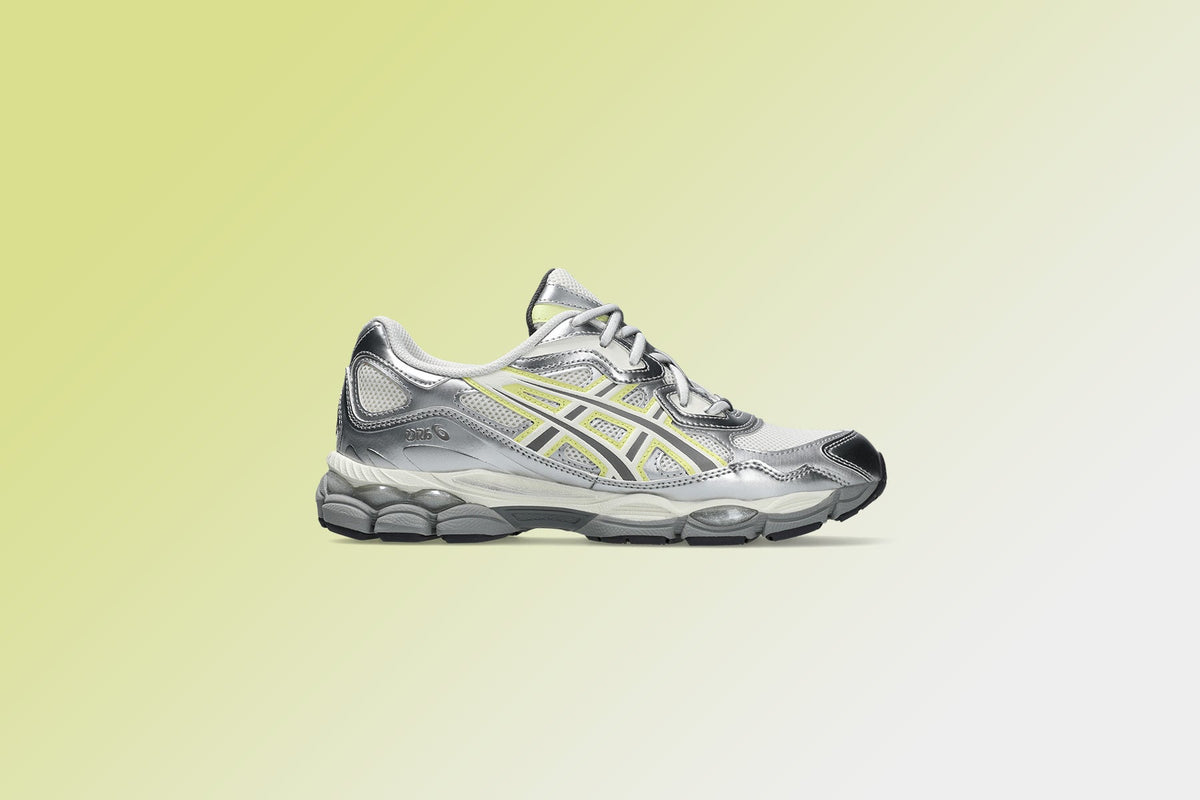 Asics x EMMI Gel-NYC - White/Huddle Yellow for Women - product image from the listing.