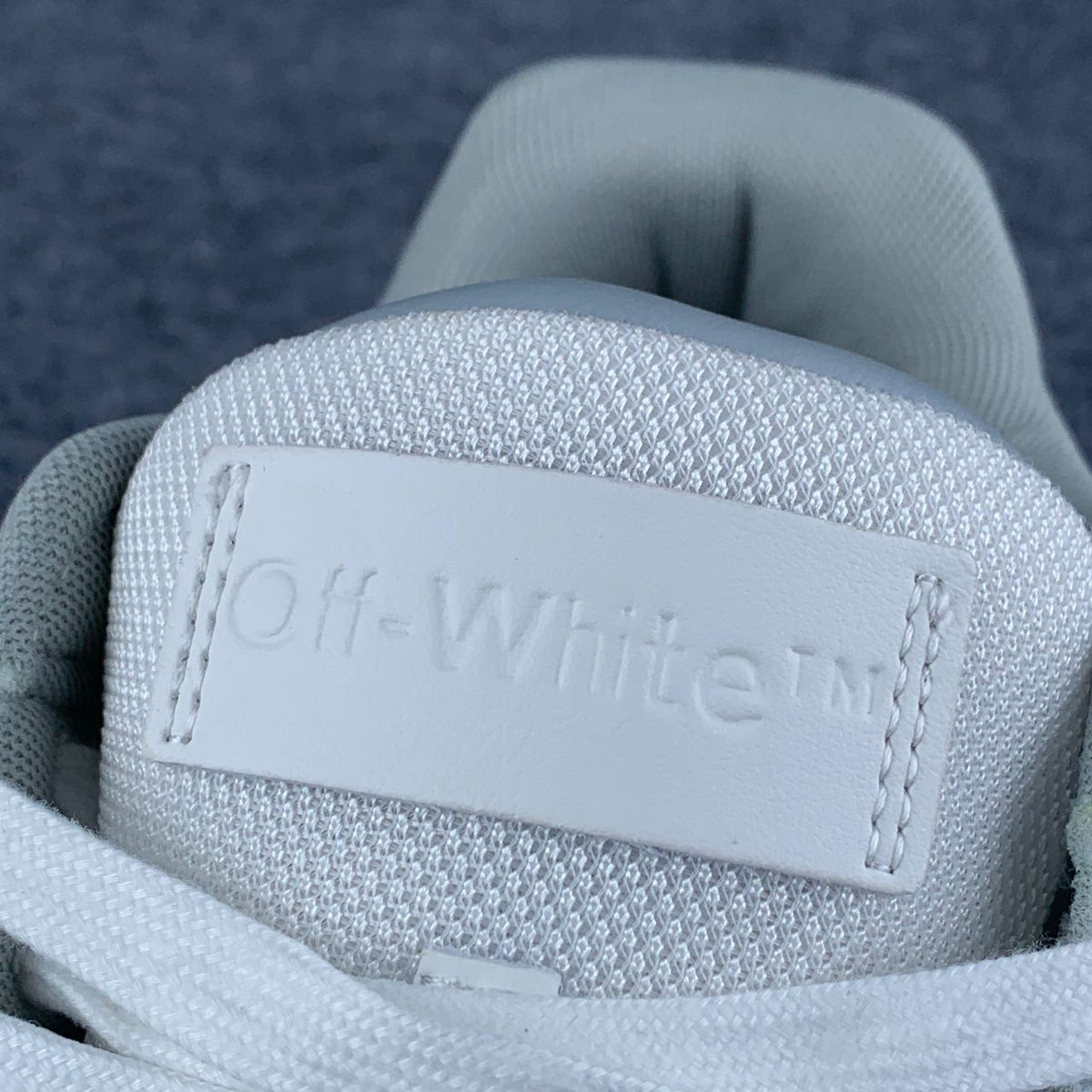 "Grey White" Off-White Out of Office - product image from the listing.