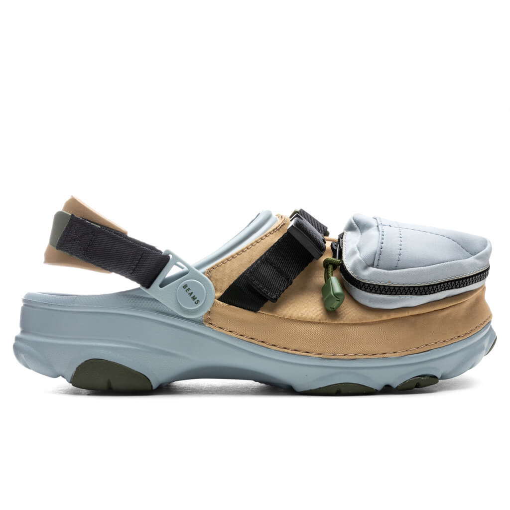 Crocs x Beams Classic All Terrain Outdoor in Grey - product image from the listing.