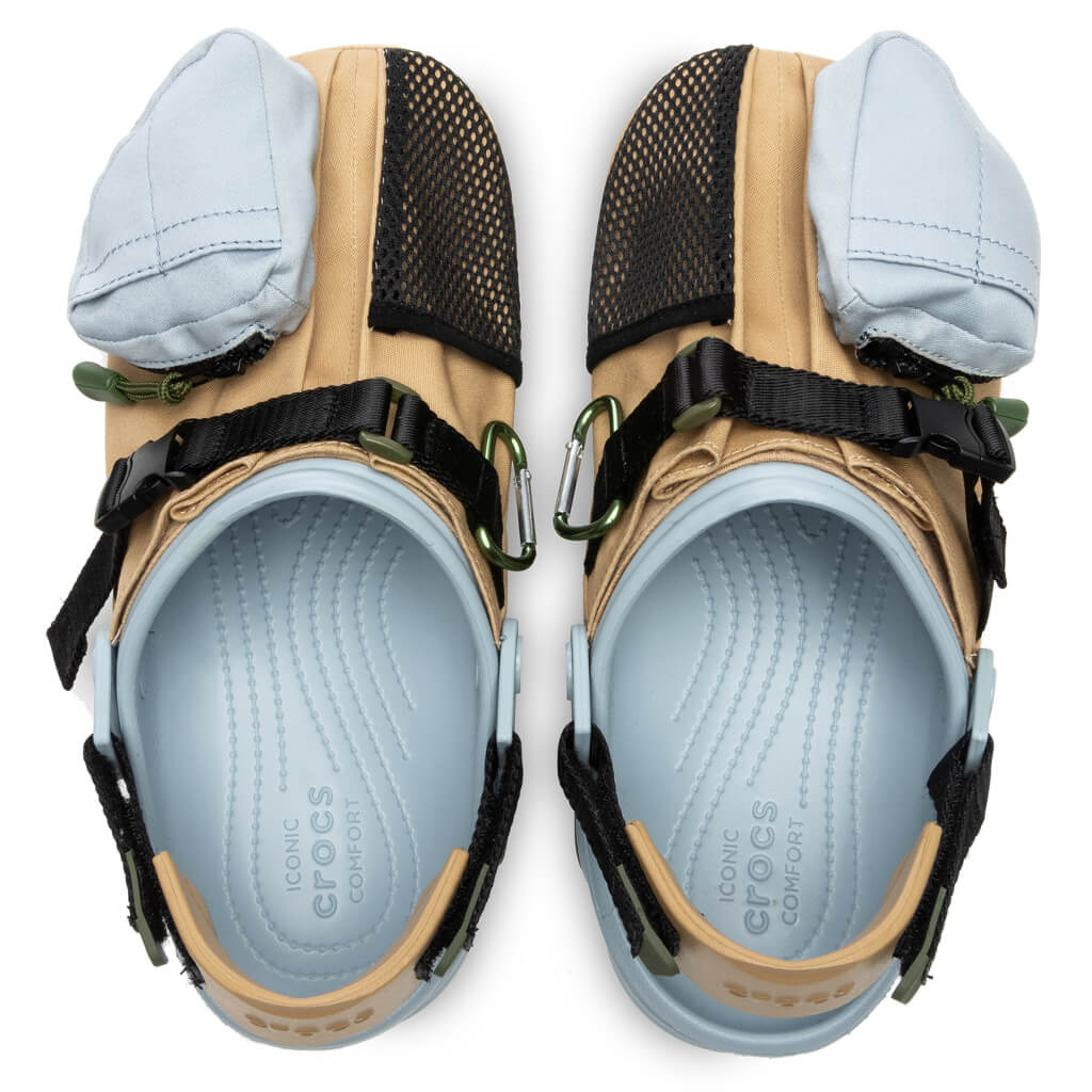 Crocs x Beams Classic All Terrain Outdoor in Grey - product image from the listing.