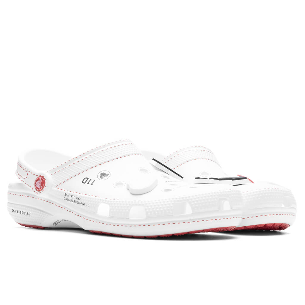Crocs x Kanghyuk Classic Clog in White - product image from the listing.