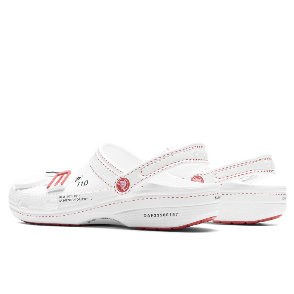 Crocs x Kanghyuk Classic Clog in White - product image from the listing.