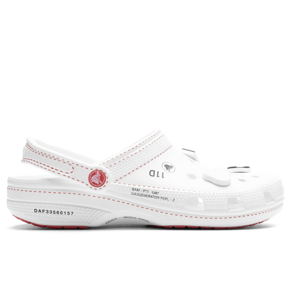 Crocs x Kanghyuk Classic Clog in White - product image from the listing.