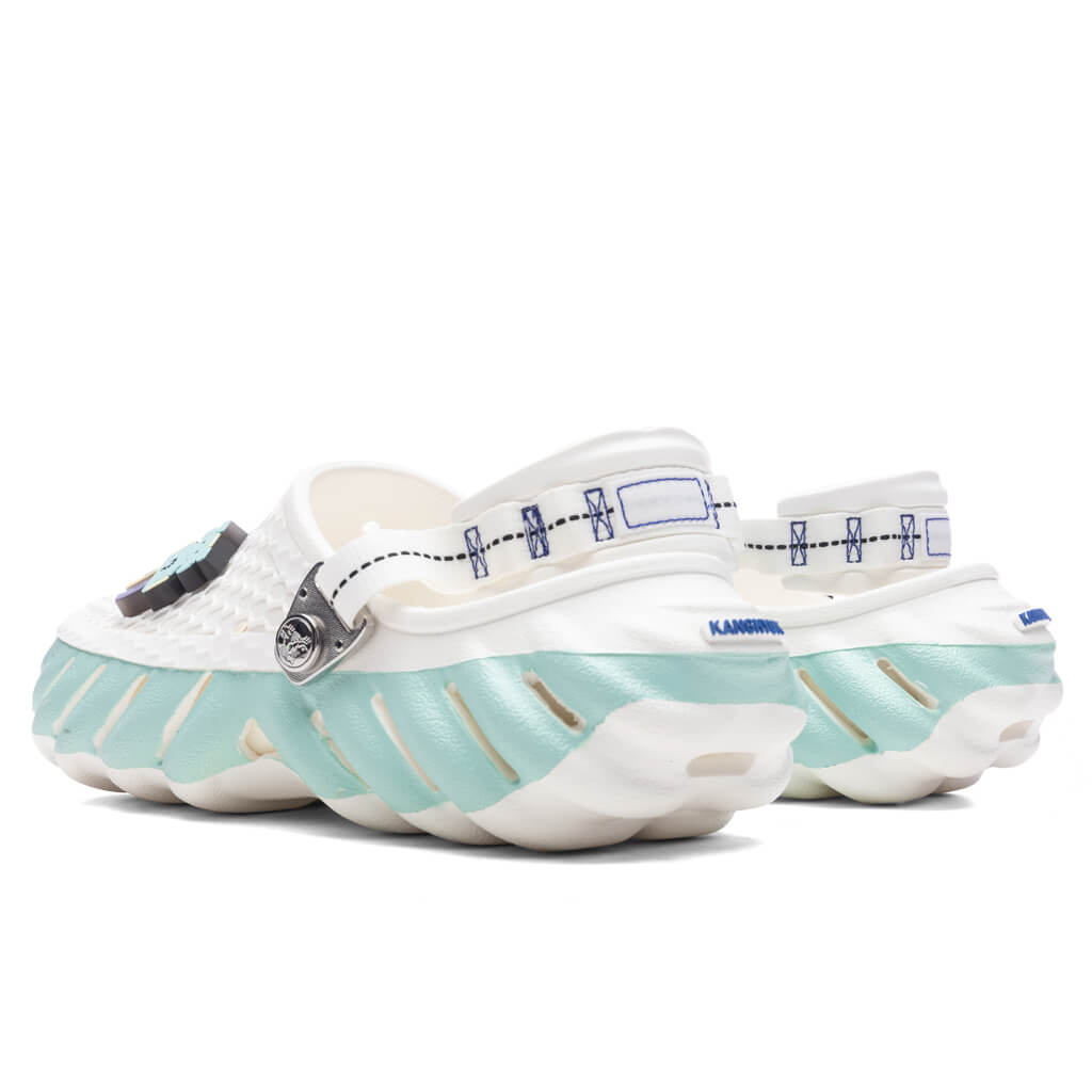 Crocs x Kanghyuk Echo Clog in White - product image from the listing.