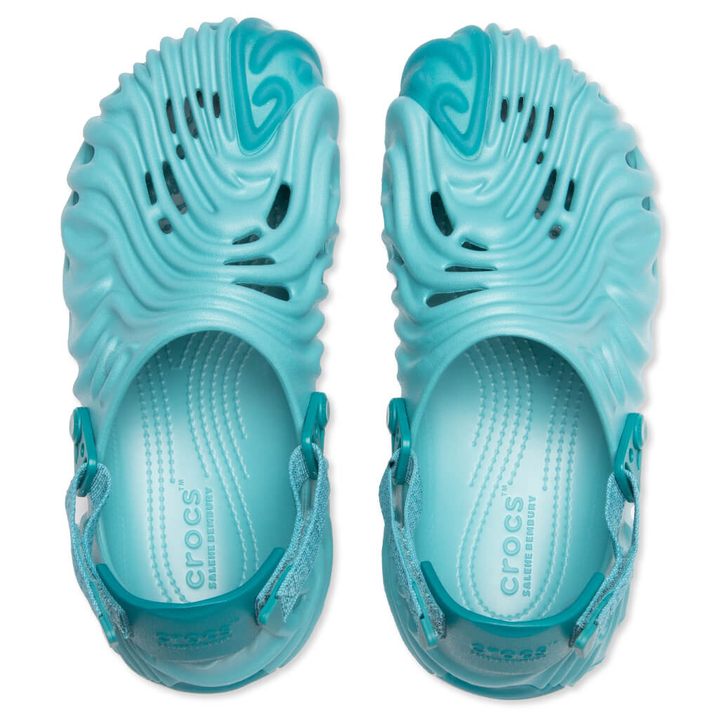 "Tide" Crocs x Salehe Bembury Pollex Clog Turq Tonic - product image from the listing.