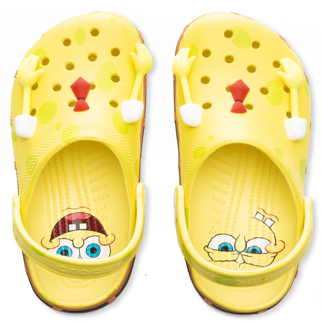 Banana - Crocs x Spongebob Classic Clog - product image from the listing.