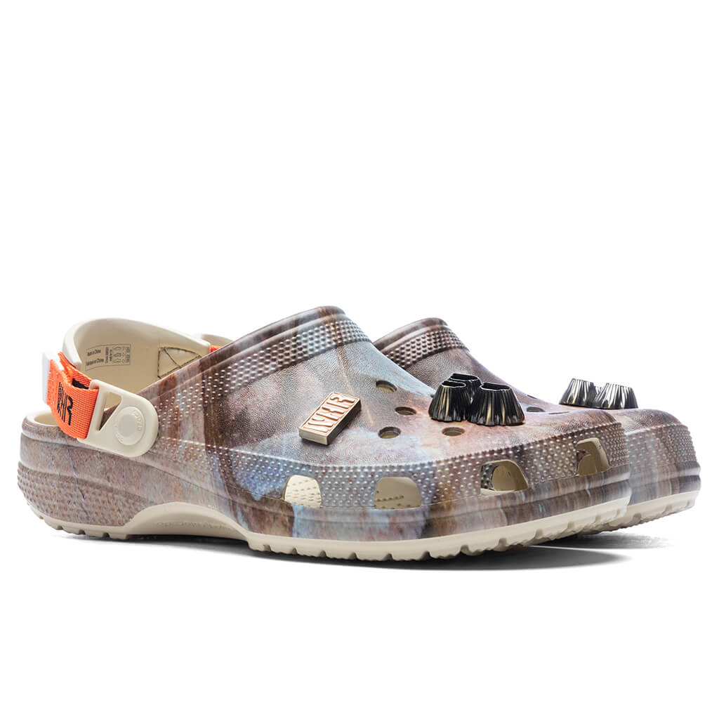 Walnut - Crocs x Western Hydrodynamic Research Classic Clog - product image from the listing.