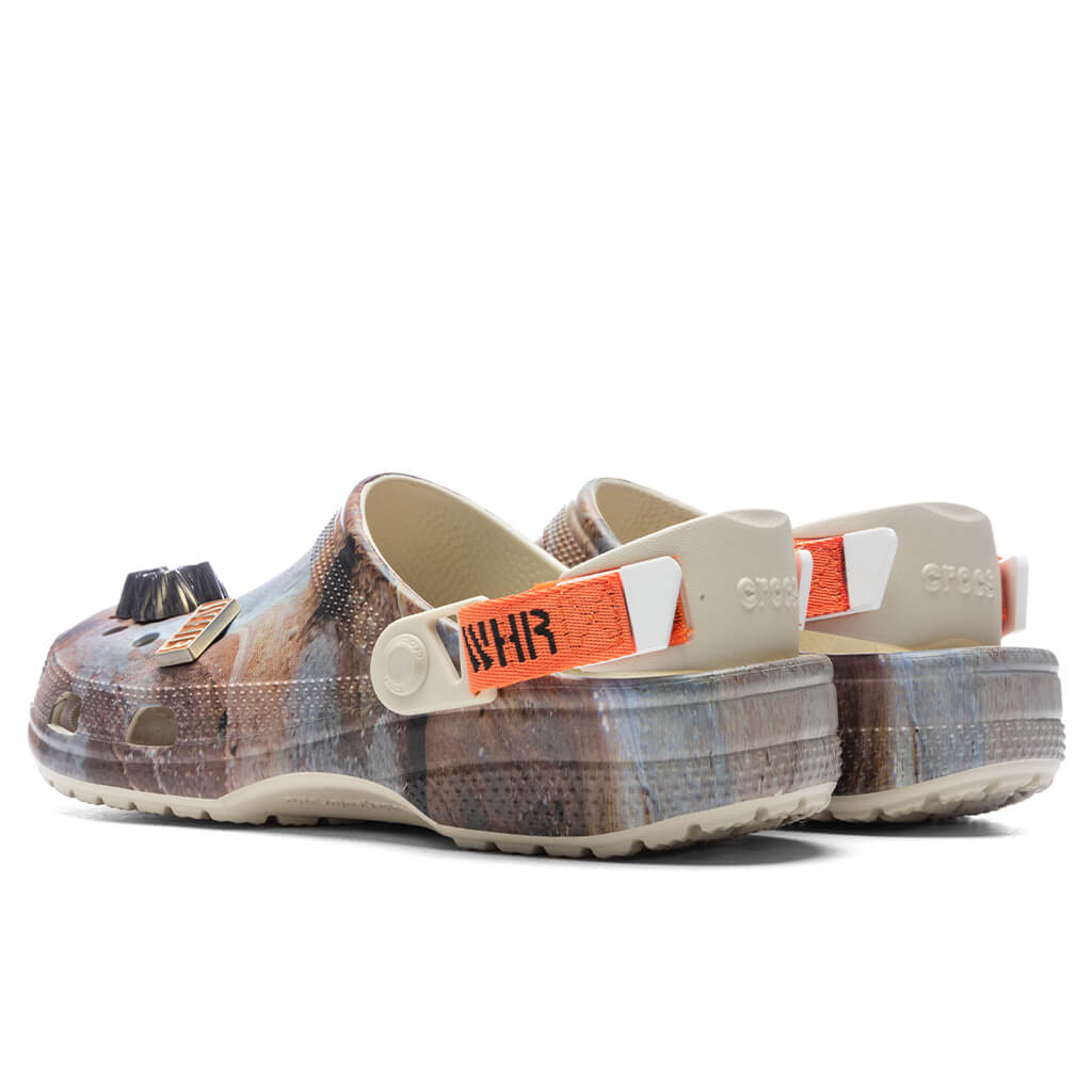 Walnut - Crocs x Western Hydrodynamic Research Classic Clog - product image from the listing.