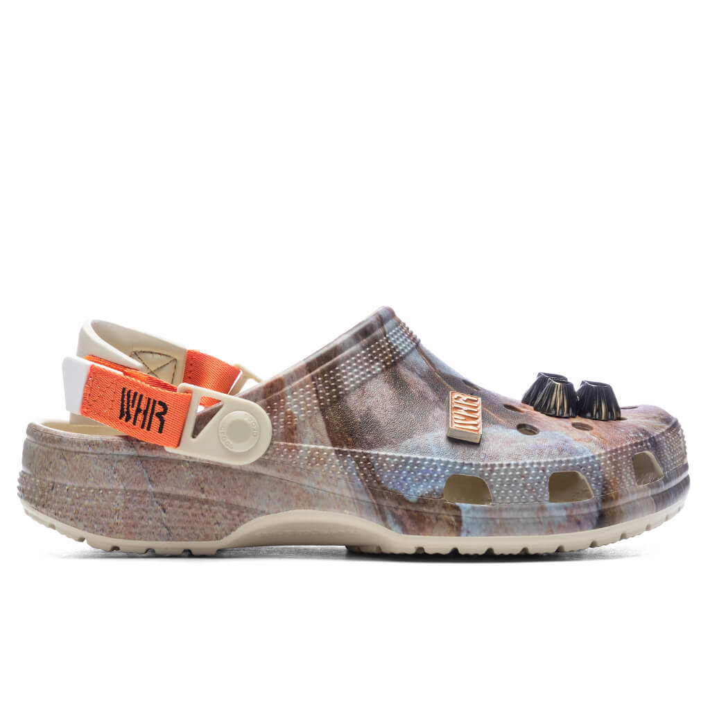 Walnut - Crocs x Western Hydrodynamic Research Classic Clog - product image from the listing.